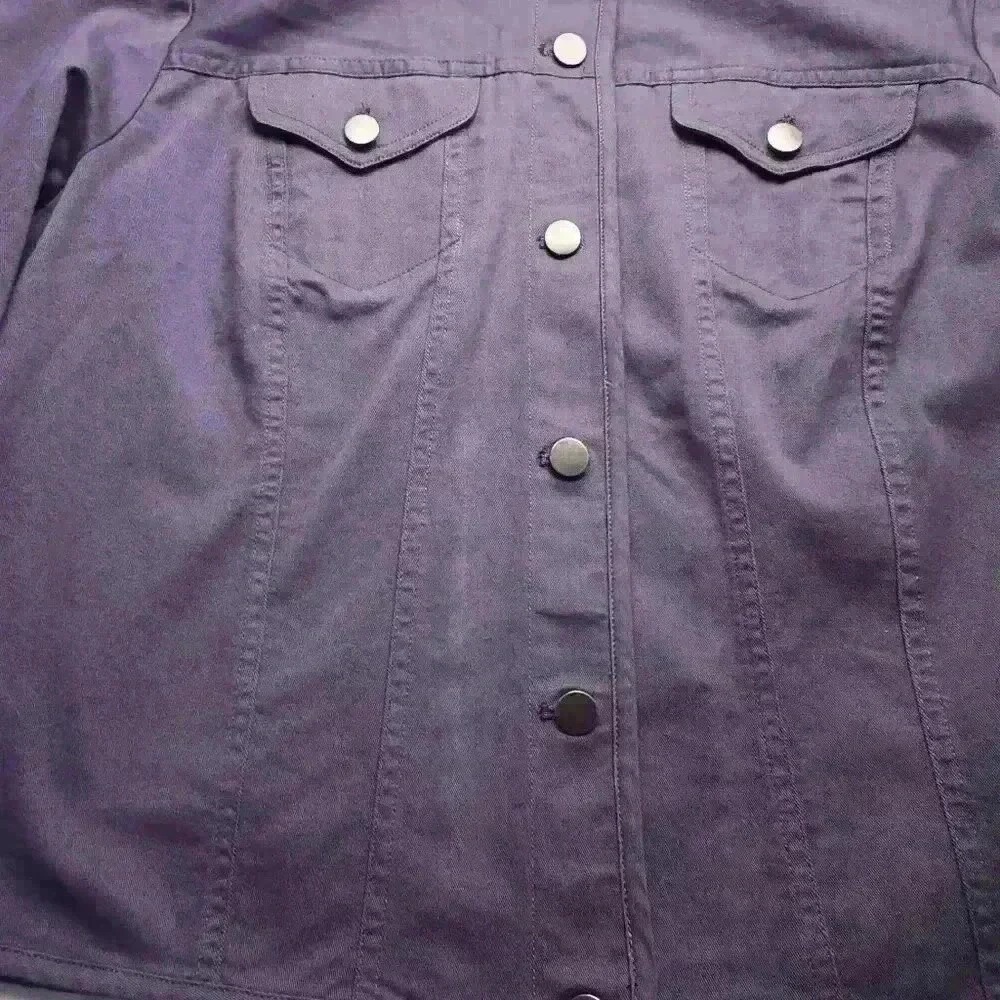 Women's Pendleton Wool Jacket Collarless Size XL … - image 4